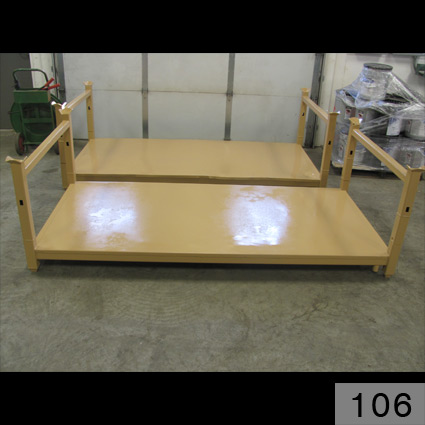 Solid Deck Stack Rack
